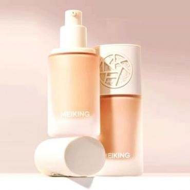 MEIKING - Long Lasting Foundation - 4 Colors #03 Milk Apricot - 30g