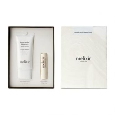 melixir - Vegan Lip & Suncare Kit - 2 Types #02 Nudy Rose