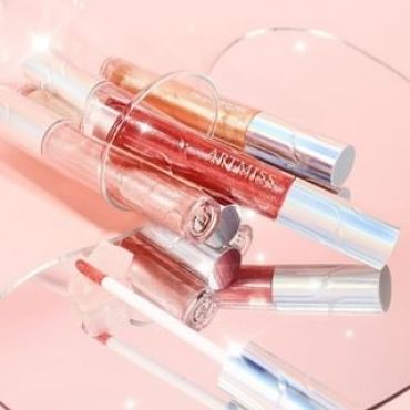ARTMISS - Shimmering Ice Crush Lip Gloss - 3 Colors G03 Gilt Champagne - 5.5g