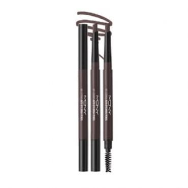MACQUEEN - My Strong Auto Eyebrow Hard Powder - 4 Colors Natural Brown