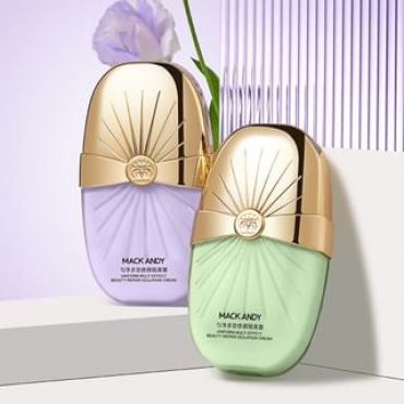 MACK ANDY - Clean Retouch Multi-Effect Primer - 2 Colors 02# Green - 30g