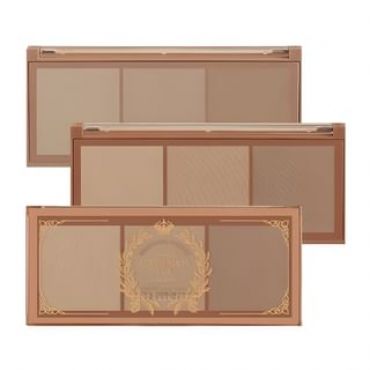 I'M MEME - I'm Afternoon Tea Contour Palette - 2 Colors #01 Roasting Coffee