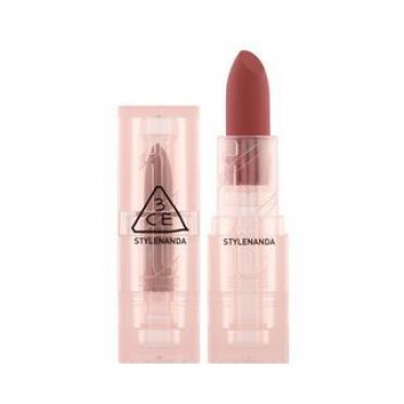 3CE - Soft Matte Lipstick Clear Layer Cool Edition - 3 Colors Hazy Rose