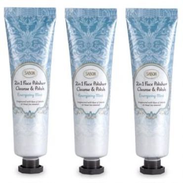 Sabon - Mint 2 In 1 Face Polisher 60ml x 3 pcs