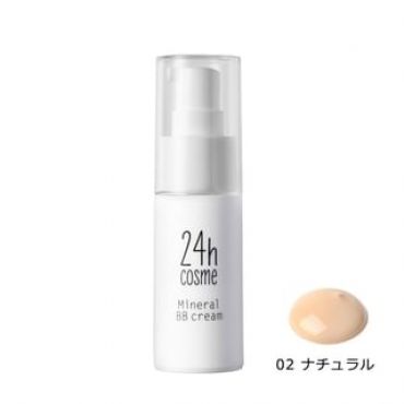 24h cosme - 24h Mineral BB Cream SPF 30 PA+++ 02 Natural