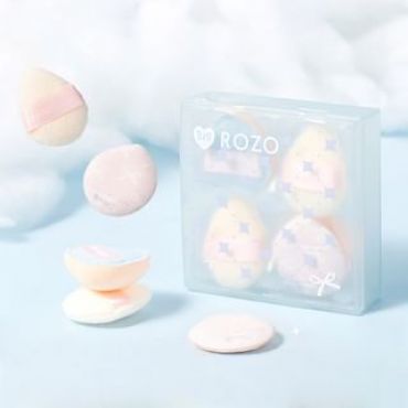 ROZO - Lolita Mini Powder Puff Set - 5pcs Set - 5pcs