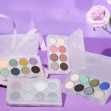 UCANBE  - Magic Colorful 8-Color Eyeshadow Palette - 4 Types 1# Noblesse - 5.6g