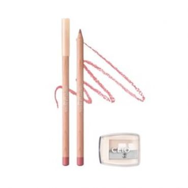CLIO - Velvet Lip Pencil Set - 4 Colors #01 Rosy Pink