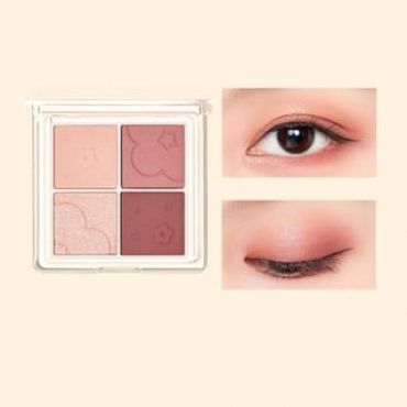 Judydoll - 4 Shades Eyeshadow - SWEET TEA #31 SWEET TEA - 4.8g