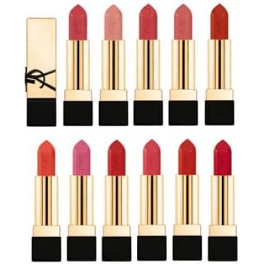 YSL - Rouge Pur Couture Caring Satin Lipstick O4 Rusty Orange