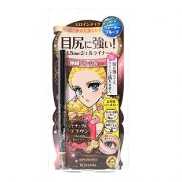 ISEHAN - Kiss Me Heroine Make Long Stay Sharp Gel Liner 03 Natural Brown