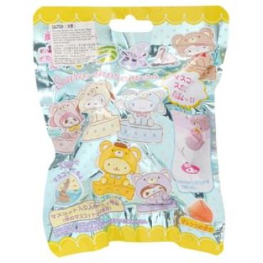 Sanrio - Sanrio Characters Stamp Bath Ball 1 pc - Random Style
