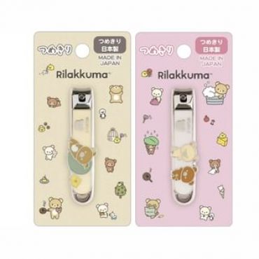 San-X - Rilakkuma Nail Clipper Pink - 65×15×15mm