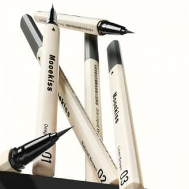 Mooekiss - Fluent and Thin Liquid Eyeliner Pencil - 4 Colors 03# Linen Brown - 0.5ml