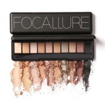 FOCALLURE - Color Baked SMOKEY EyeShadow - 4 Colors #1