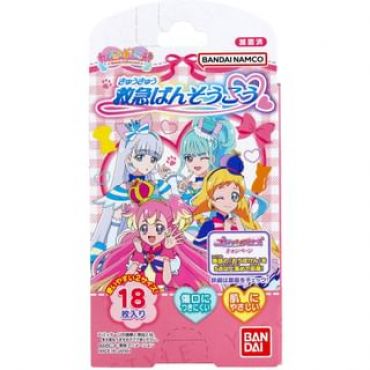 Bandai - Wandaful Precure! First-Aid Plaster 18 pcs