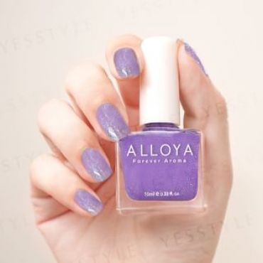 ALLOYA - Water-Based Natural Nail Polish Environmental Friendly 051 Mysterious Garden 10ml