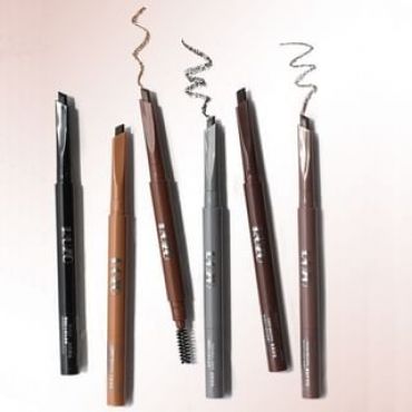 ROZO - Dual Head Eyebrow Pencil + Brush - 6 Colours N04# Gray - 0.6g