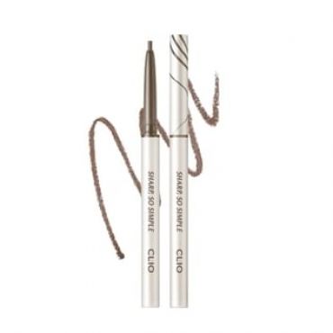 CLIO - Sharp So Simple Waterproof Pencil Liner - 7 Colors #05 Ash Brown