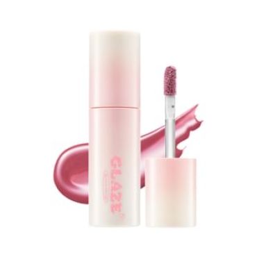 BLACK ROUGE - Chewy Lip Glaze - 7 Colors GZ01 Peach Blossom