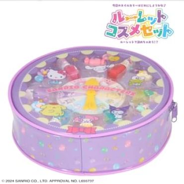 SHOBIDO - Sanrio Roulette Cosmetic Set Sanrio Characters - 14 pcs