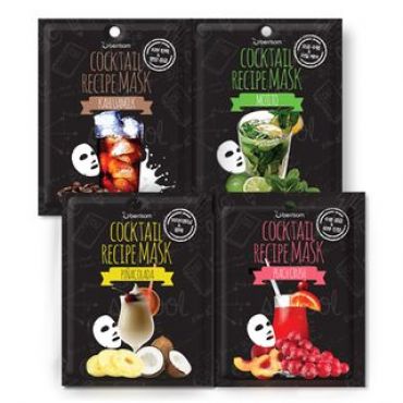 Berrisom - Cocktail Recipe Mask 10pcs (4 Types) Mojito