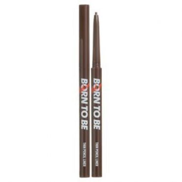 A'PIEU - Born To Be Madproof Thin Pencil Liner - 4 Colors #02 Deep Brown
