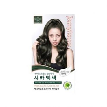 jenny house - Premium Hair Color Set - 10 Colors #6AK Ash Vintage Khaki