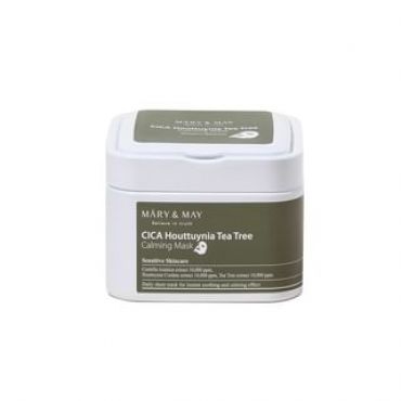 Mary&May - Cica Houttuynia Tea Tree Calming Mask 30 sheets