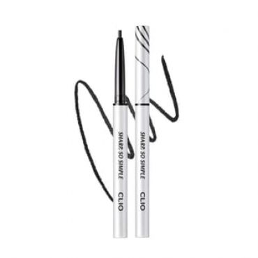 CLIO - Sharp So Simple Waterproof Pencil Liner - 7 Colors #01 Black