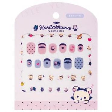 San-X - Rilakkuma Korilakkuma's Little Devil Feeling Nail Sticker 1 set