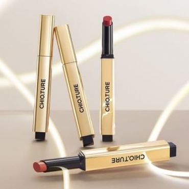 CHIOTURE - Long Lasting Mirror Lipstick - 6 Colors L102# Weightless Black Tea - 2g