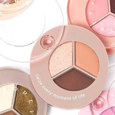 FOREVER KEY - 3 Colors Eyeshadow Palette - E02 Texture #E02 Texture - 2.4g