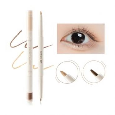 FOCALLURE - Double-headed Eye Contouring Stick - 2 Colors #E02 Champagne Light Brown