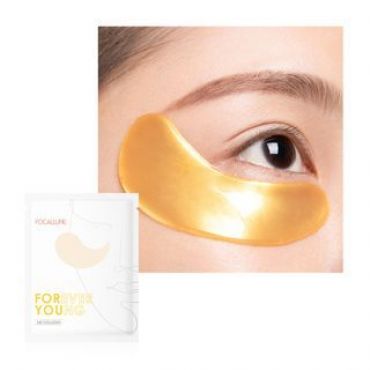FOCALLURE - Collagen Crystal Hydra-gel Eye Mask #Collagen Crystal 24K Gold Pure Luxury