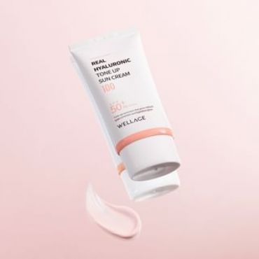 WELLAGE - Real Hyaluronic Tone Up Sun Cream 50ml