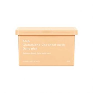 Abib - Glutathione Vita Sheet Mask Daily Pick 30 sheets