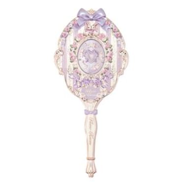 Flower Knows - Bunny Garden Hand Mirror - 3 Colors Wisteria Purple - 1pcs