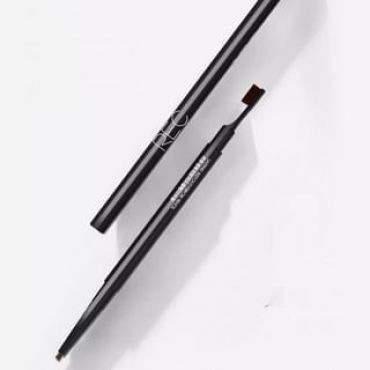 REC - Dual Head Lasting Sketch Eyebrow Pencil - 2 Colors Grey - 0.06g