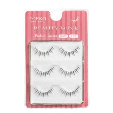 MEKO - Beauty Wink Fashion Lashes I-023 Sweet And Natural Type 3 pairs