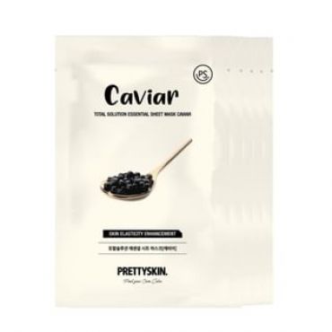 Pretty skin - Total Solution Essential Sheet Mask Bundle Set - 21 Types Caviar
