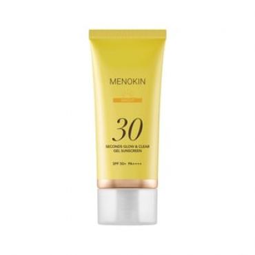 MENOKIN - 30 Seconds Glow & Clear Gel Sunscreen - 3 Types Bright