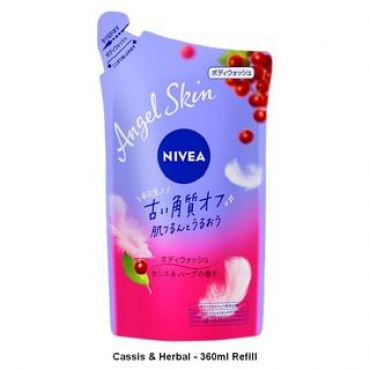 Nivea Japan - Angel Skin Body Wash Cassis & Herbal - 360ml Refill