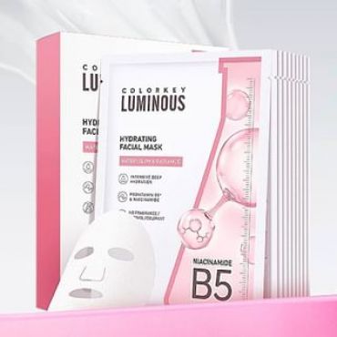 COLORKEY - Luminous B5 Hydrating Facial Sheet Mask #Sheet Mask - 5pcs
