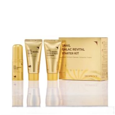 DEOPROCE - Snail Galac Revital Starter Kit 3 pcs