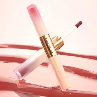 DANCING UP - Double-End Lip Glaze - 4 Colors #01 - 1.35g + 1.45g