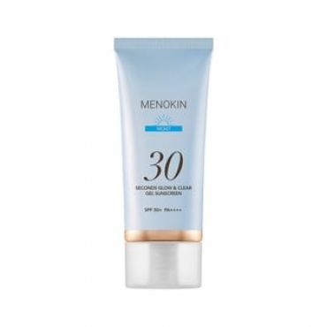 MENOKIN - 30 Seconds Glow & Clear Gel Sunscreen - 3 Types Moist
