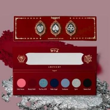 haggard - Abyss Series Seven-Color Playful Eyeshadow Palette - Daughter of Satan Daughter of Satan - 7g