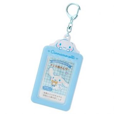 PVC Photo Card Holder Keyring (Cinnamoroll) 7.4 x 0.3 x 14.4cm