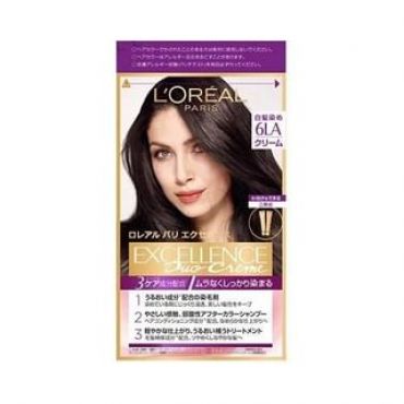 L'OREAL PARIS - Excellence Hair Dye R Cream Type 6LA 1 Set
